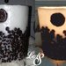 Lanterna in cera vintage caffe -Wax  Luminary  - caffe 