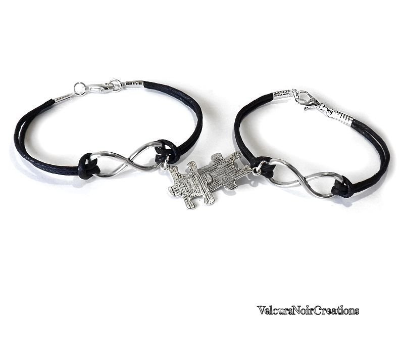 Connettori A Forma Di Infinito Cuore - Argento 925, 3 Pezzi, 16 Mm, Per