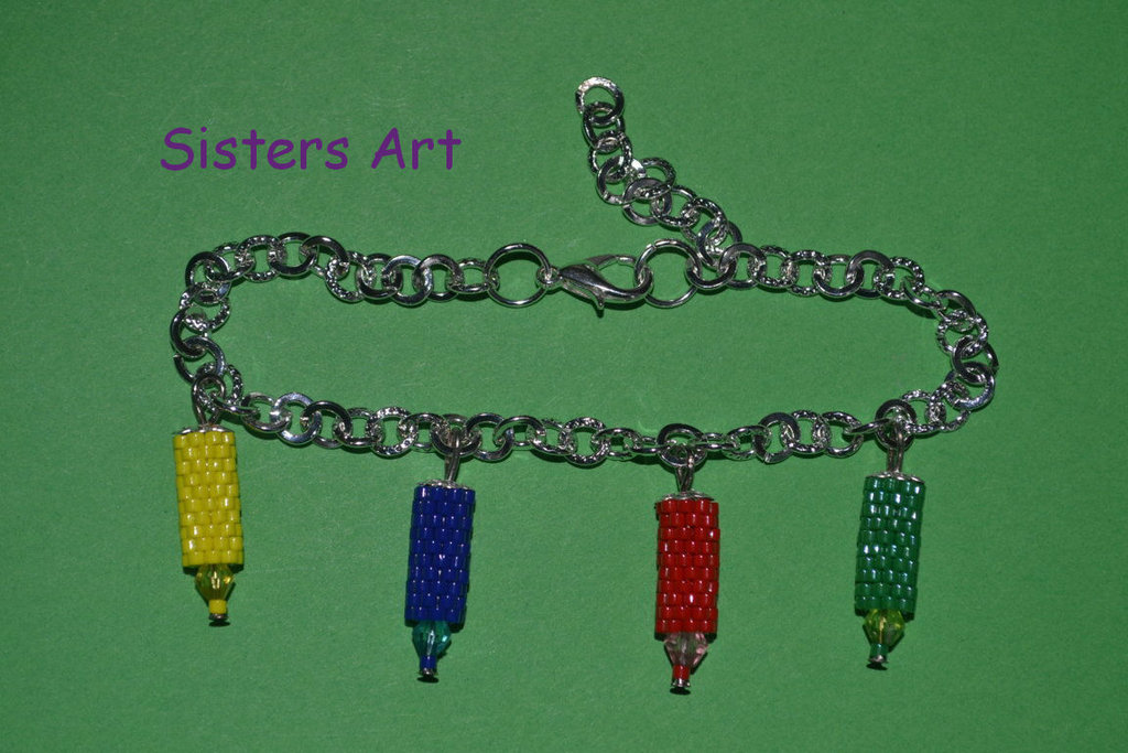 Bracciale in argento 925 con smeraldo dello Zambia, 13,2 carati