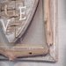 Quadretto "LOVE" con legni di mare