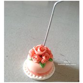 Mini wedding cake segnaposto matrimonio tortina
