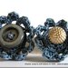 Schema Pattern per realizzare gli anelli all'uncinetto crochet "Flower Power Ring" - PDF 