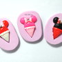 Stampo Silicone Flessibile cono gelato,Miniature cibo,gioielli,charms,gelato,fimo,polymer clay,resina,sapone,dolce,20mm ST121