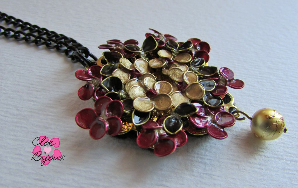 DOWAY Collana Con Ciondolo Libellula Smaltata - Gioielli Floreali Per Donna, Ragazza E Bambina - Regalo Primavera/Estate - 2