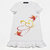 T-shirt intreccio di cuori