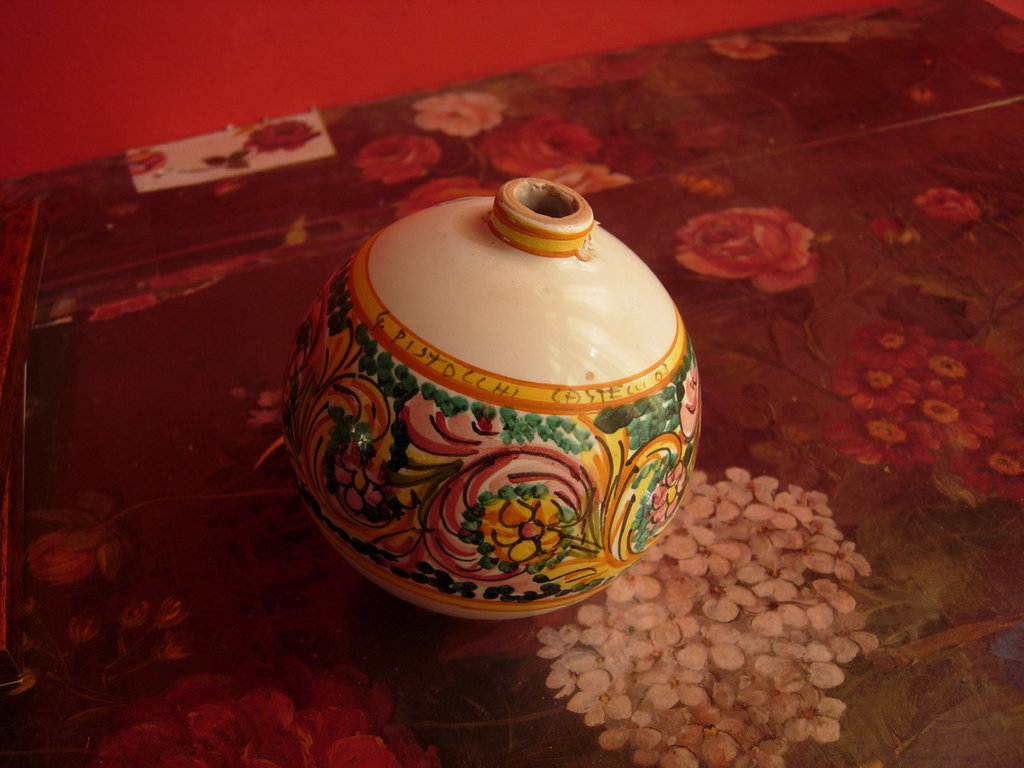 PALLA DI NATALE IN CERAMICA - Per la casa e per te - Produzioni art