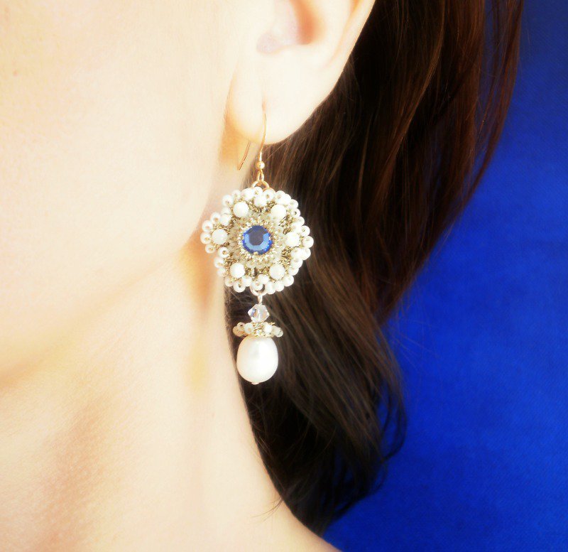 Orecchini A Stella Marina Con Strass Dorati - 3.5 Cm, Borchie Boho Chic Per Donna, Gioielli A Tema Spiaggia E Halloween