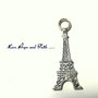 Charm ciondolo "Tour Eiffel" (32X12mm) (cod.23367)