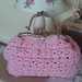borsa rosa  confetto 