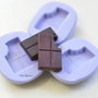 Stampo Cioccolata 20mm silicone flessibile 3d Cioccolata miniature dollhouse charm kawaii fimo gioielli sapone resina gesso ST183