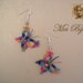 Bracciale e orecchini  con farfalline multicolor moda chiacchierino idea regalo donna ragazza
