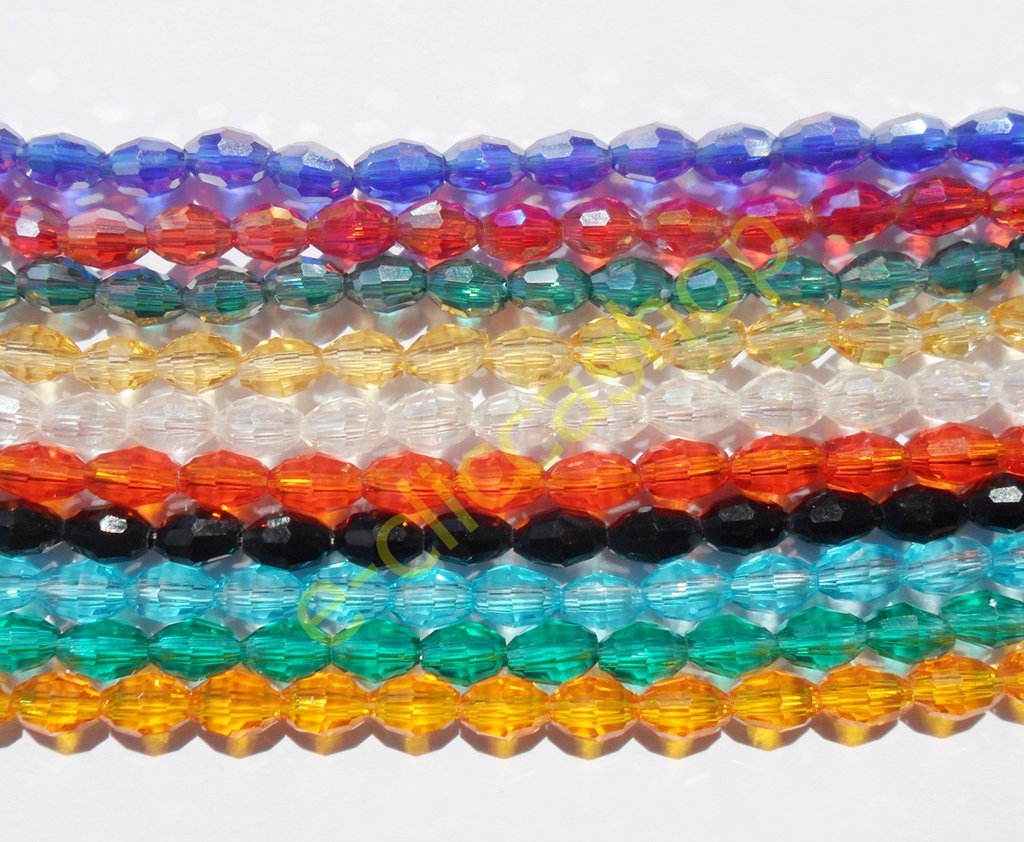 600 Perline Di Cristallo Sfaccettato - Kit Per Creare Bracciali, Collane E Gioielli Fai Da Te - Foto 4