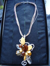 Collana Wire Lady Brown