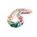 Collana anelli colorati fashion idea regalo donna