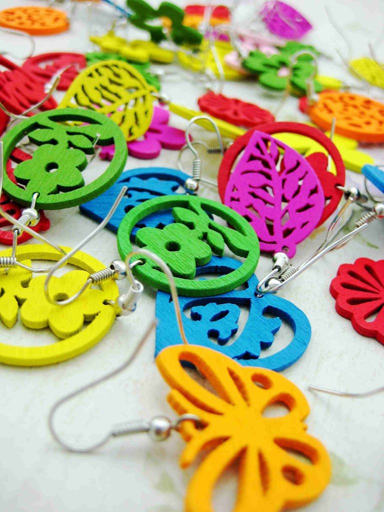 ORECCHINI IN RESINA - Nalì Shop