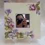 Piccolo specchio con fiori