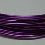 6 metri Filo Alluminio colore VIOLA 1.5 mm.