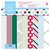 Blocco di carta 30x30 cm - Capsule Spots & Stripes Festive