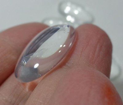 550 Cabochon In Vetro Trasparente 8mm – Rotondi Con Retro Piatto, Per Gioielli Fai Da Te, Cammei, Foto