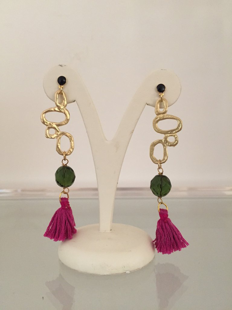 Orecchini Pendenti In Onice Nero Con Biglietto Di Citazione, Placcati Argento, Ipoallergenici, Regalo Donna In Sacchetto Velluto