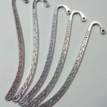 Segnalibro In Argento Tibetano Ciondolo In Porcellana Tonalità Ros - Foto 4