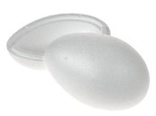 Uovo di polistirolo - 10 cm