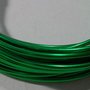 6 metri Filo Alluminio colore VERDE SMERALDO 2 mm