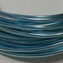 6 metri Filo Alluminio colore AZZURRO 2 mm