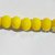 Cipollotti rondelle abaco sfaccettati color giallo laccato 20 pz