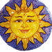 Ceramica sole, luna