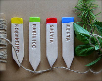 15 Etichette Per Piante In Legno Arricraft – Con Nomi Di Erbe Aromatiche Stampati, 15 Cm, Per Giardinaggio