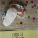 sandali infradito a uncinetto  in cotone per bimba neonata