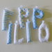 Lettere imbottite di stoffa per decorare la cameretta con fiocchi nascita originali e unici