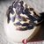 Anello a fascia Avventurina Rotta bianco in vetro di Murano fatto a mano