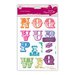 A5 Clear Stamps - Carnival Alphabet N-Z