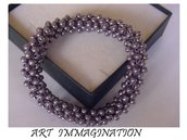 BRACCIALE RAW VIOLA BRACCIALE RAW VIOLA