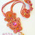 Collana “Tropical Sunset” (abbinabile con orecchini e bracciale)