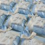 BOMBONIERA BATTESIMO/NASCITA cuscino in stoffa con gessetto profumato e confetti