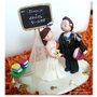 Wedding Cake topper Matrimonio Insegnante Lettere Avvocato