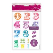 A5 Clear Stamps - Carnival Numbers