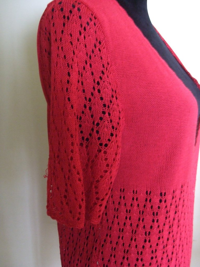 Maglia Donna Tramonte Manica Corta Incrociata In Micromodal Con Giromanica In Pizzo