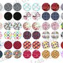 Grafica per cabochons 12mm COD.001