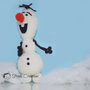 Olaf - Amigurumi - Pupazzo di neve - Bambola - Bambole - Su ordinazione