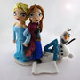 cake topper compleanno elsa anna olaf frozen