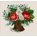 Roses and Daisies - Schema Punto Croce Rose e Margherite - Ellen Maurer Stroh - EMS029