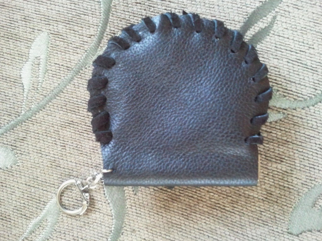 Portafoglio portachiavi, portachiavi per auto in pelle alla moda, portachiavi multifunzionale con cerniera, portamonete multifunzionale in pelle con portachiavi,con 6 ganci