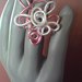 anello wire in alluminio acciaio bicolore