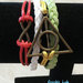Bracciale in Pelle Sintetica Marrone Nera Harry Potter Boccino d'oro Doni della Morte e Gufi