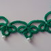 Meravigliosa collana verde smeraldo