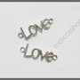 LOVE, CHARMS CONNETTORE PENDENTE 4 PZ